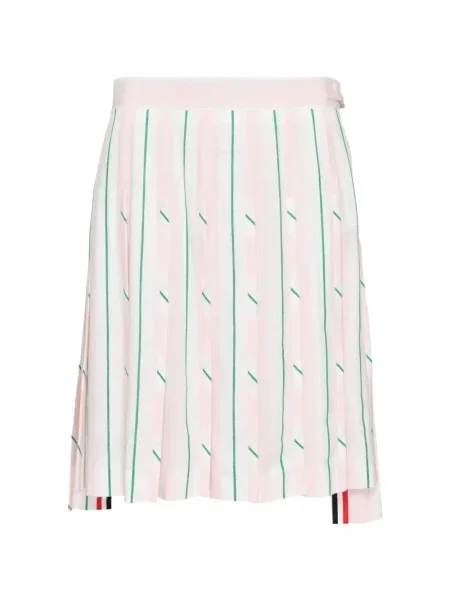 Fusta mini Thom Browne roz