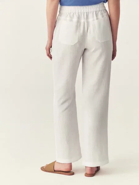 TATUUM Pantaloni Sudone' alb