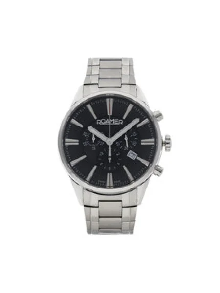 Ceas Roamer Superior Chrono 41 55 50 Argintiu