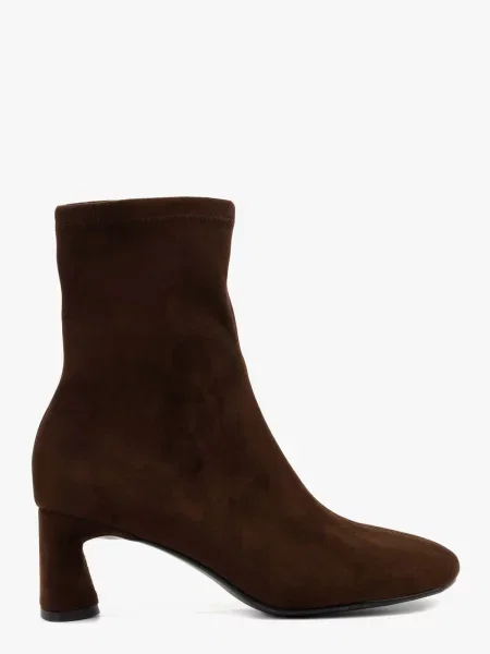 Замшевые ботильоны Leberdes коричневые