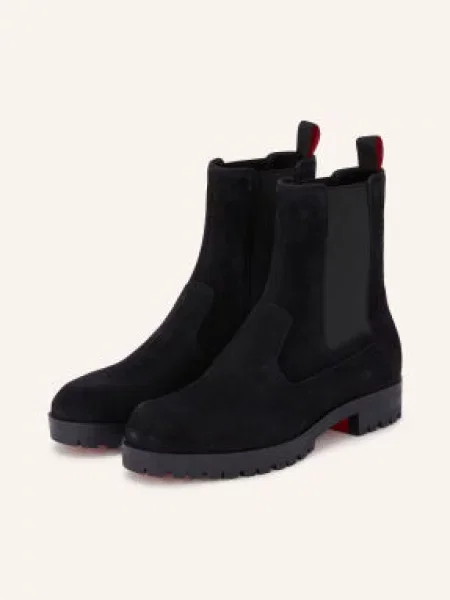 Christian Louboutin Chelsea Boots Cavernos černá