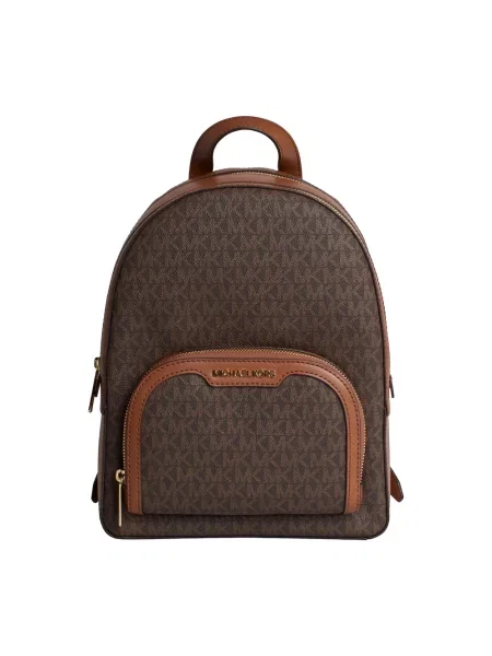 Plecak Michael Kors z nadrukiem brązowy