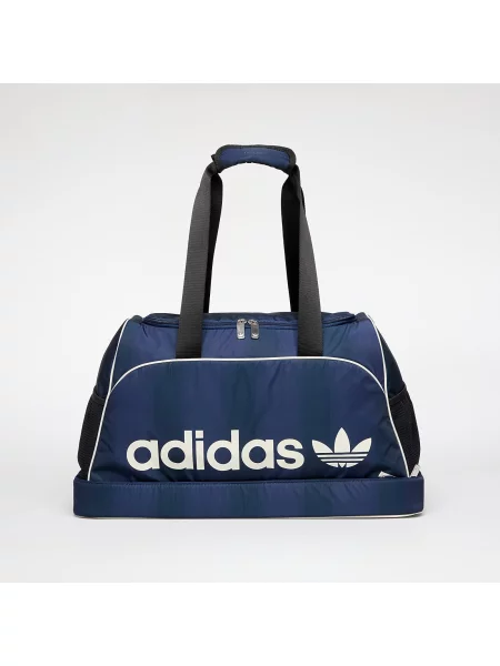 Чанта adidas Originals тъмносиньо бяло