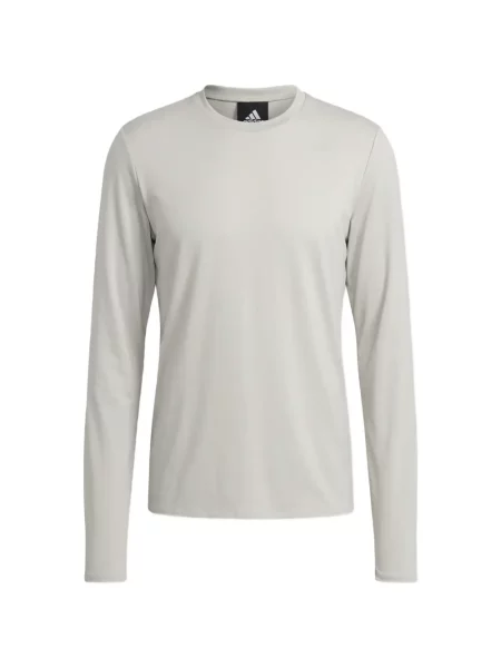 Koszulka Adidas z zamkiem błyskawicznym do połowy bez rękawów skórzana brązowa