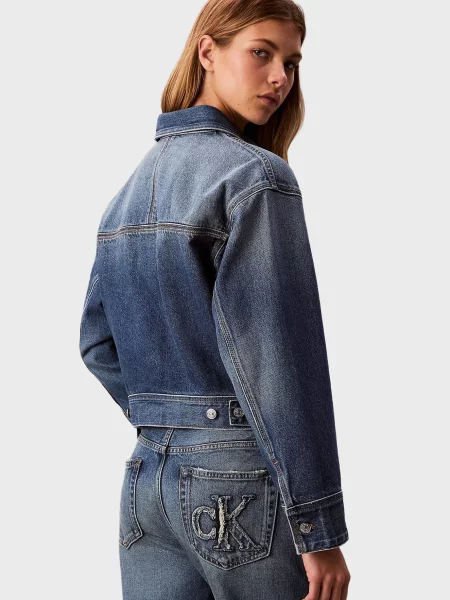 Джинсова куртка Calvin Klein Jeans синя