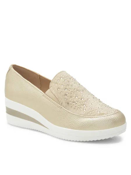 Обувки Clara Barson златисто