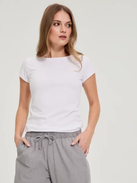 Tricou Marisse alb