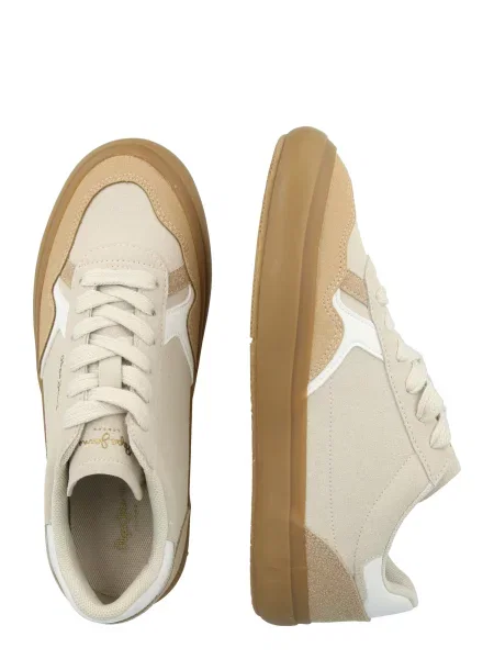 Sneakerși Pepe Jeans alb