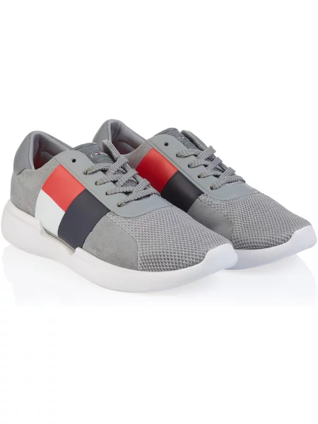 Pantofi Tommy Hilfiger gri