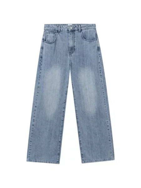 Blugi B+ab cu 5 buzunare albastru