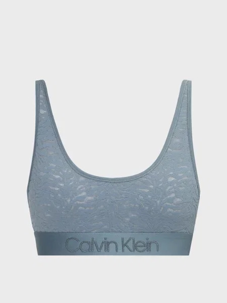 Без підкладки бюстгальтер Calvin Klein синій