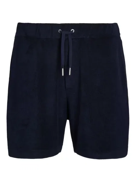 Bermude Ralph Lauren Purple Label din jerseu albastru