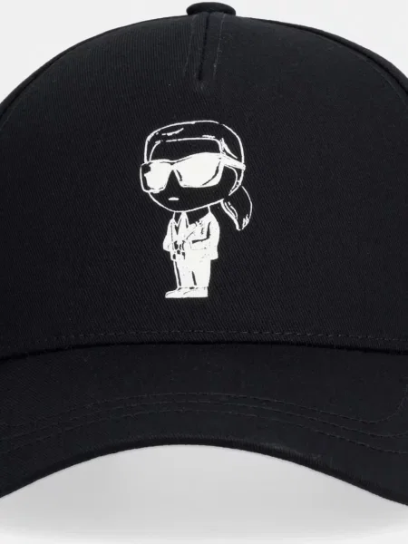 Karl Lagerfeld șapcă pentru bărbați din negru