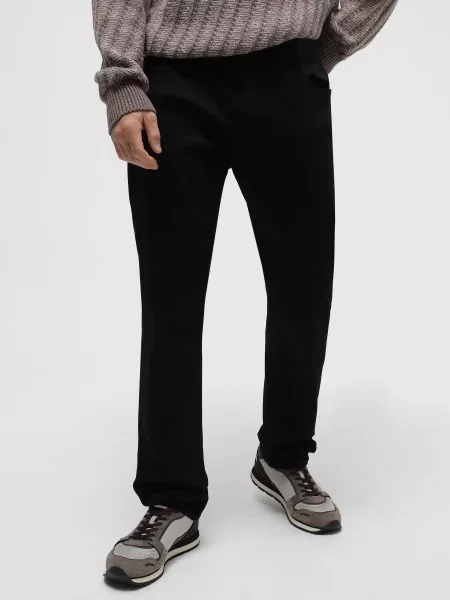 Зауженные джинсы Emporio Armani черный