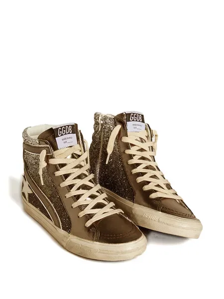 Sneakerși Golden Goose Slide auriu