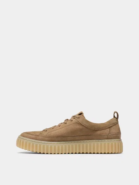 Ботинки Clarks серые