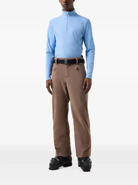Pantaloni de schi Bogner de catifea cord maro