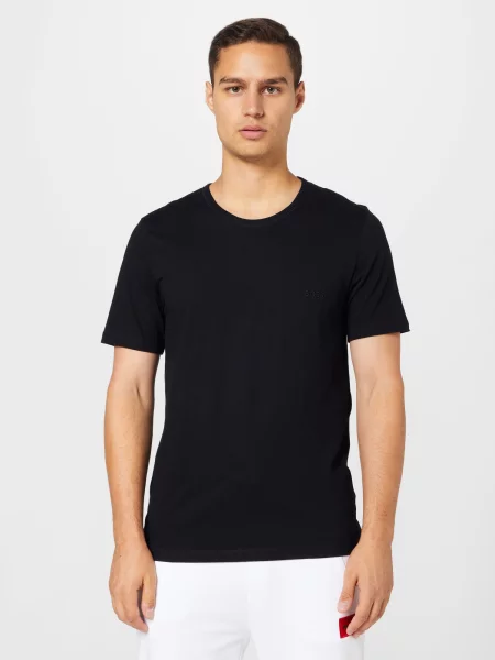 BOSS Orange Tricou negru