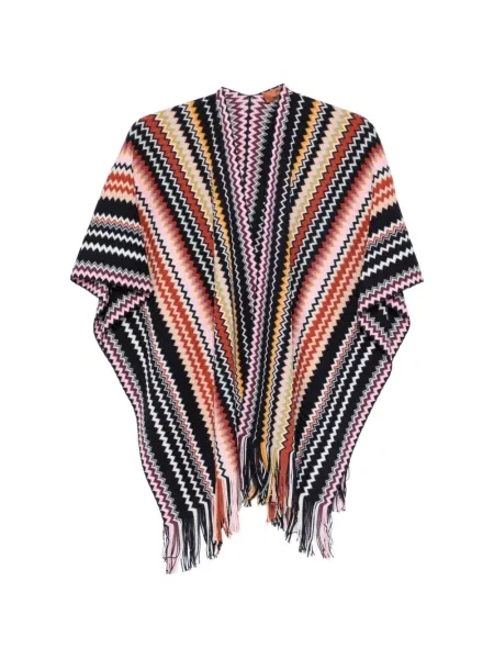 Pončo Missoni čierna