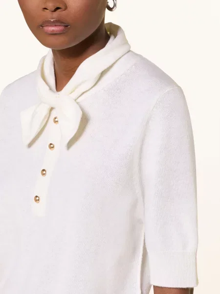 Allude Koszulka Z Dzianiny weiss