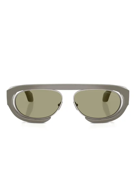 Ochelari de soare ovali Giorgio Armani gri