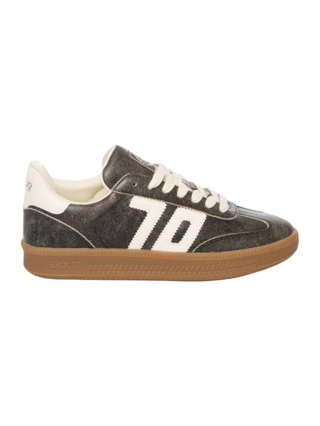 Sneakersy Back70 skórzane szare