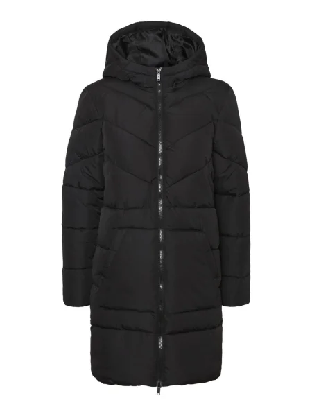 Noisy may Palton de primăvară-toamnă Dalcon' negru