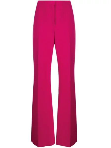 Pantaloni Givenchy de lână roz