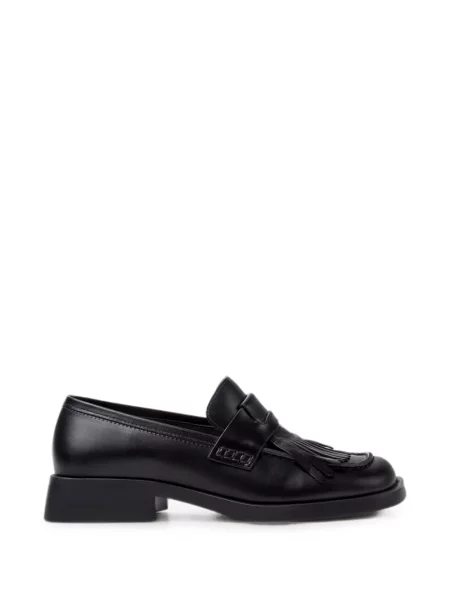 Pantofi loafer Camper cu franjuri negru