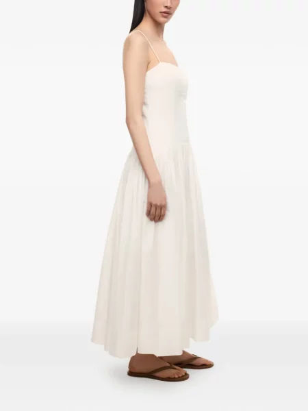 Rochie 12 Storeez cu bretele alb