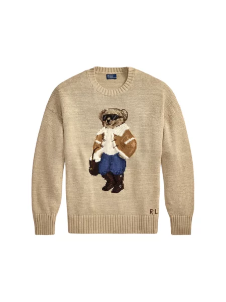 Sweter Ralph Lauren beżowy