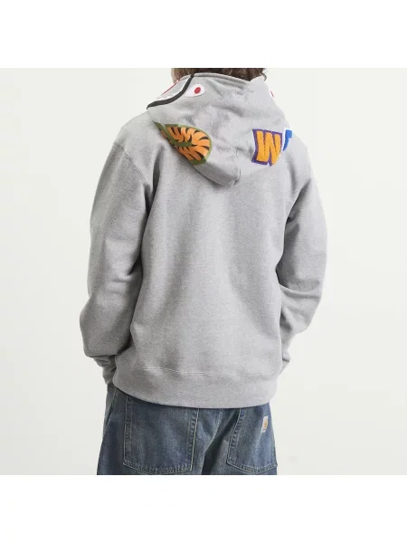 Bluza z kapturem A Bathing Ape® szara