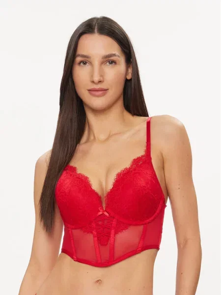 Hunkemöller Бюстгальтер push-up Arabella червоний
