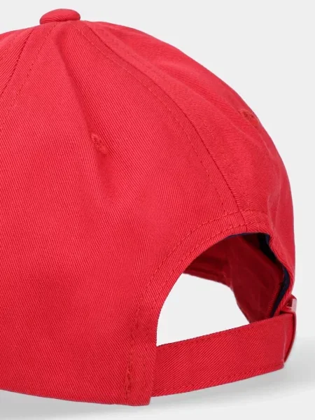 Baseballová čepice Tommy Jeans s aplikací červená