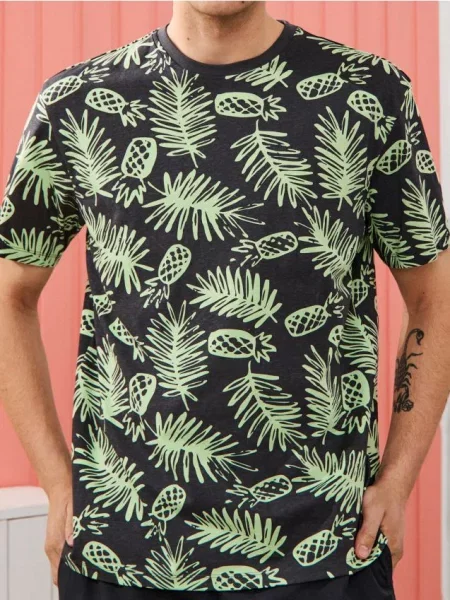 Sinsay Tričko s krátkým rukávem šedá