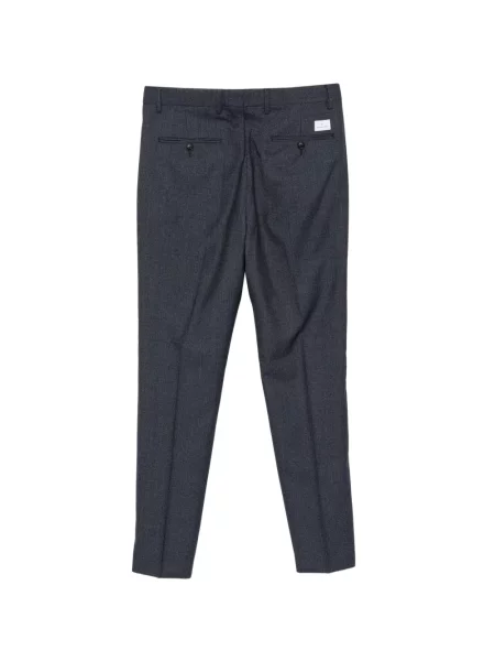 Pantaloni Manuel Ritz cu model pepito albastru