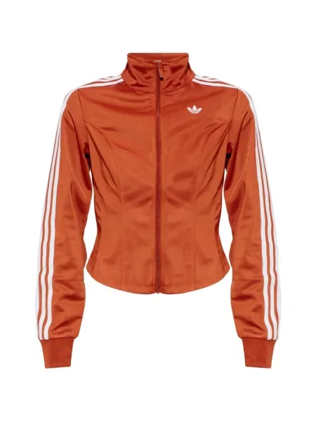 Μακρύς ριγέ τρέξιμο πουλόβερ Adidas μπλε