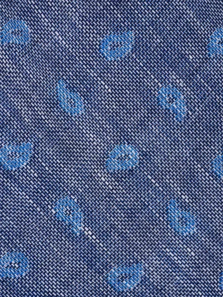 Γραβάτα Zegna paisley μπλε