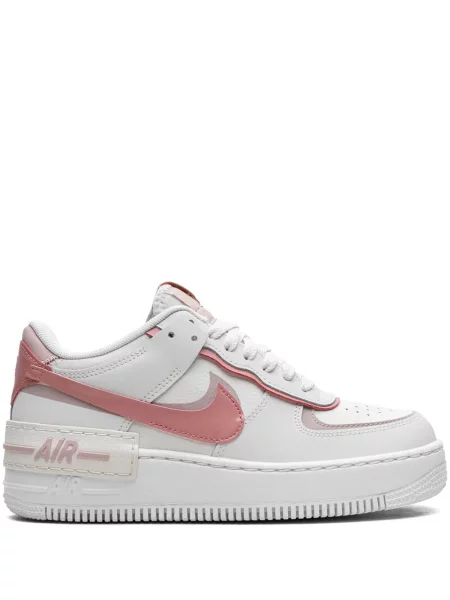 Keprové tenisky Nike Air Force 1 bílé