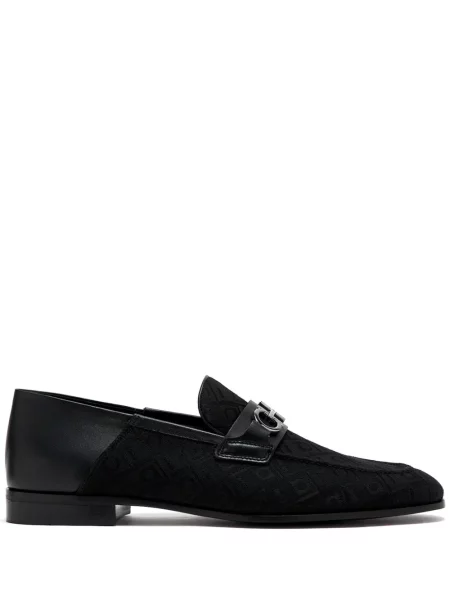 Pantofi loafer Ferragamo din piele negru