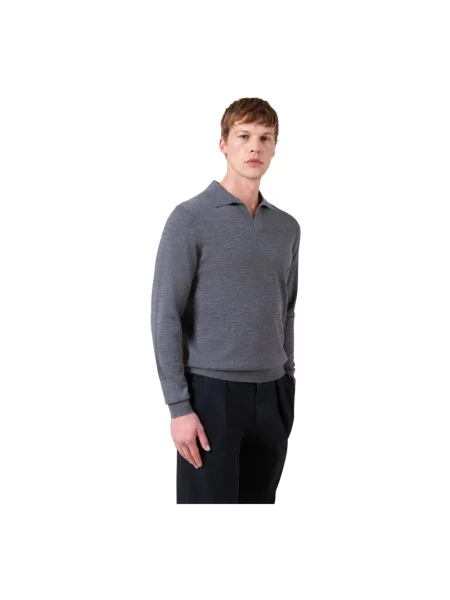 Sweter Autore wełniany szary