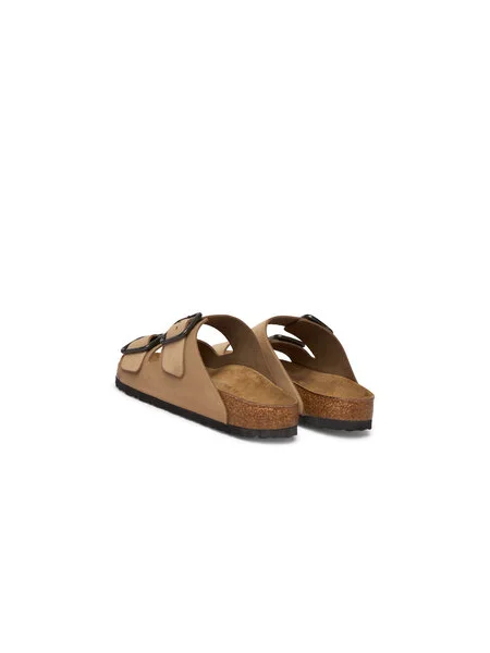 Papucs Birkenstock Arizona Wire Buckle bézs