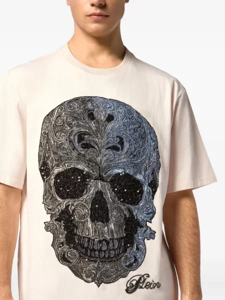 Tricou Philipp Plein alb