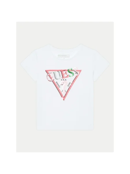 Guess Póló Regular Fit fehér