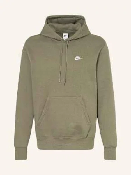 Nike Bluza Z Kapturem Club gruen