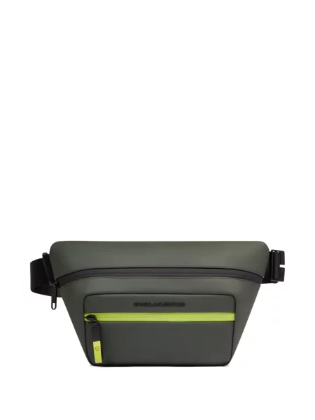 Cu centură curea Piquadro verde