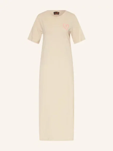 Miss Goodlife Sukienka My Happy Place beige beżowa