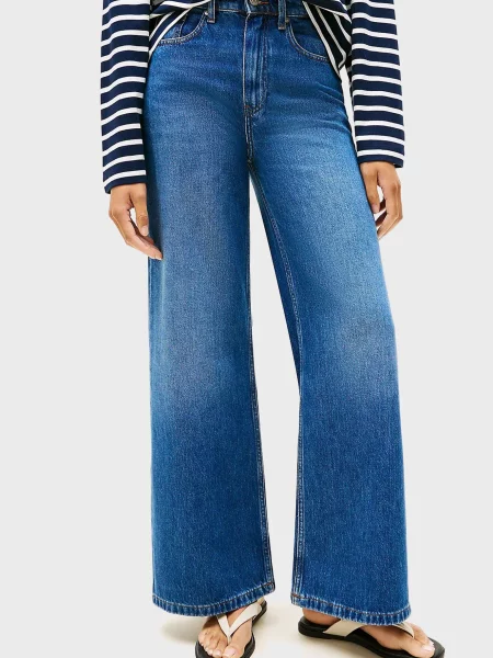 Широкі джинси Tommy Hilfiger сині