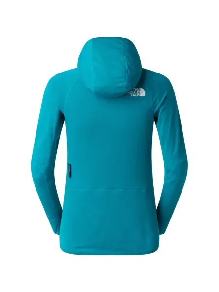 Geacă The North Face cu imagine albastru
