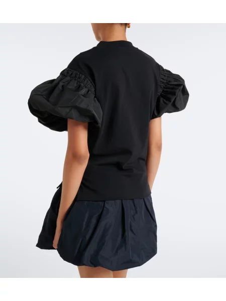 Tricou Patou din jerseu negru